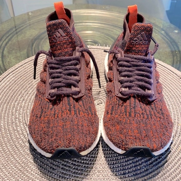 Adidas UltraBoost ATR Flyknit Burgundy - Picture 2 of 5